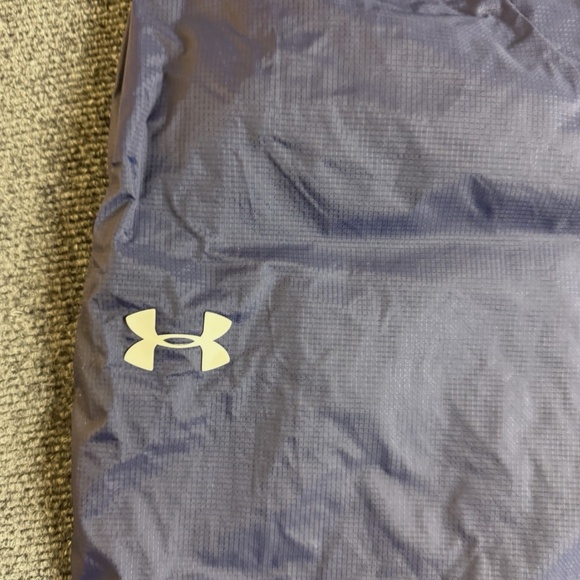 Under Armour Pants Mens Extra Large Blue Vital Woven Warmup Heatgear Windbreaker - Picture 2 of 10